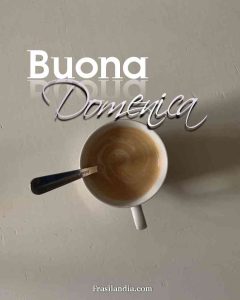 Buona domenica.