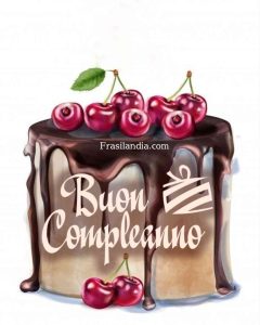 Buon compleanno.