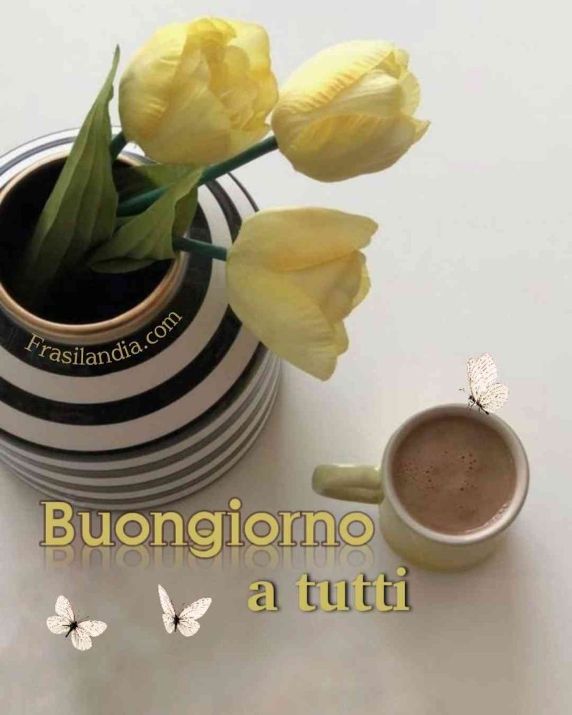 Buongiorno a tutti.