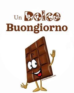 Un dolce buongiorno.