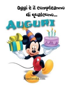 Oggi è il compleanno di qualcuno. Auguri.