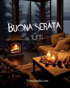 Buona serata a tutti.