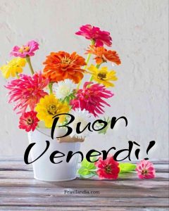 Buon venerdì.