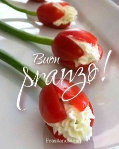 Buon pranzo.