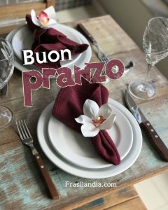 Buon pranzo!