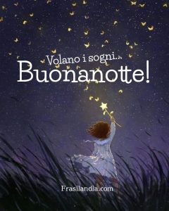 Volano i sogni... Buonanotte!