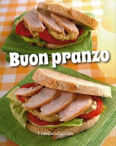 Buon pranzo