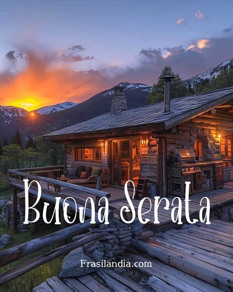 Buona serata!