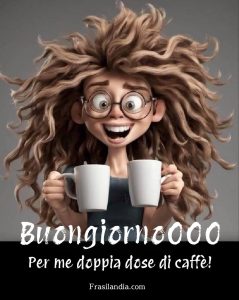 Buongiornoooo Per me doppia dose di caffè!