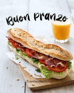 Buon pranzo