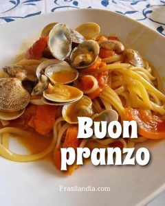 Buon pranzo