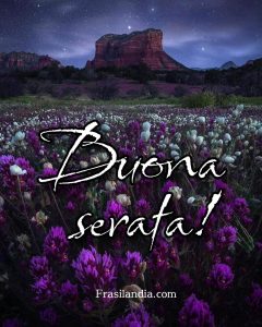 Buona serata!