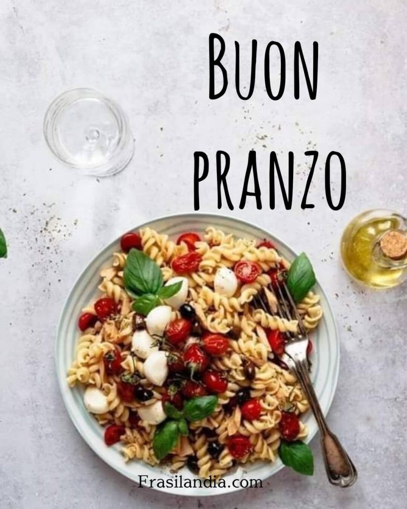 Buon pranzo