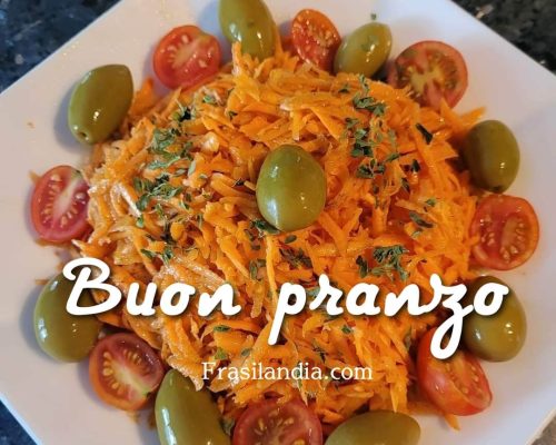 Buon pranzo