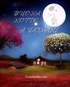 Buona notte, a domani