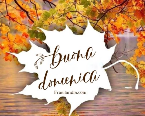 Buona domenica