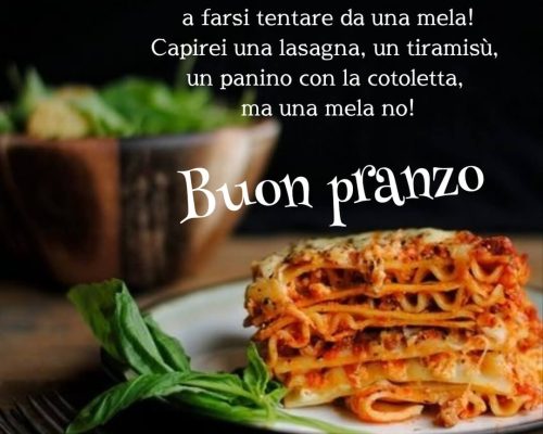 Boh, io ancora non capisco come abbiano fatto Eva e Biancaneve a farsi tentare da una mela!!! Capirei una lasagna, un tiramisù, un panino con la cotoletta, ma una mela no! Buon pranzo