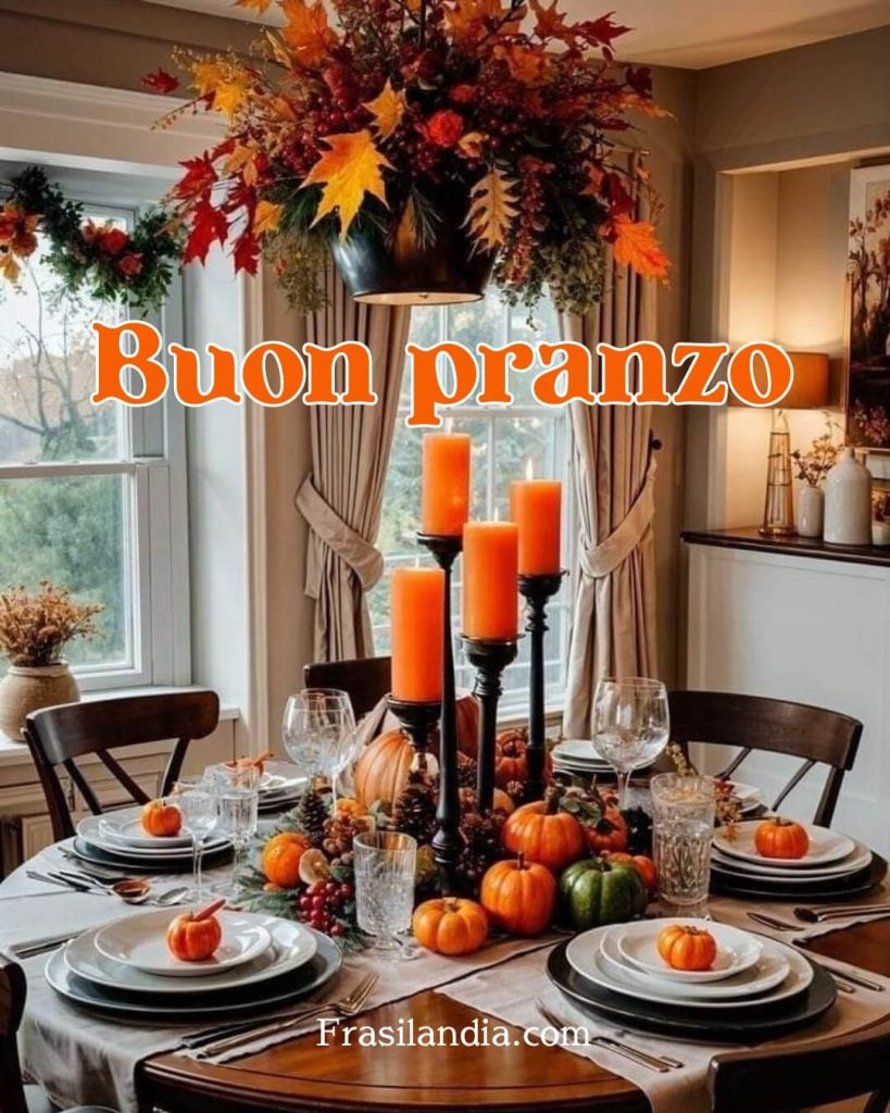 Buon pranzo