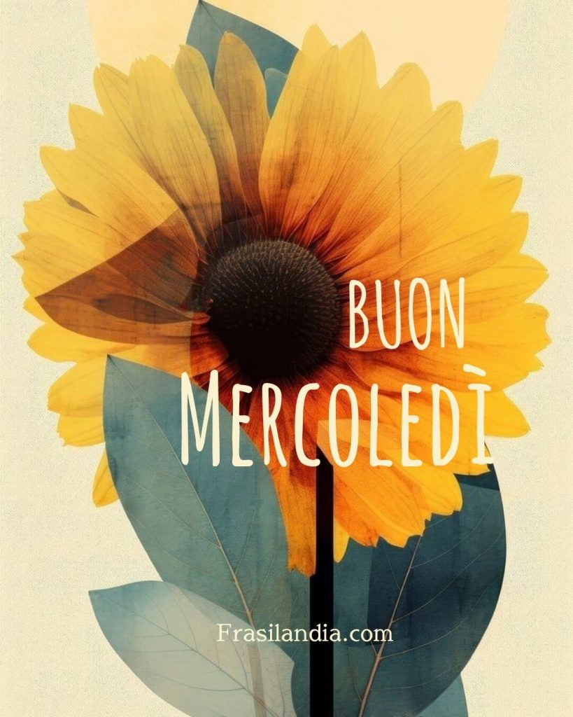 Buon mercoledì