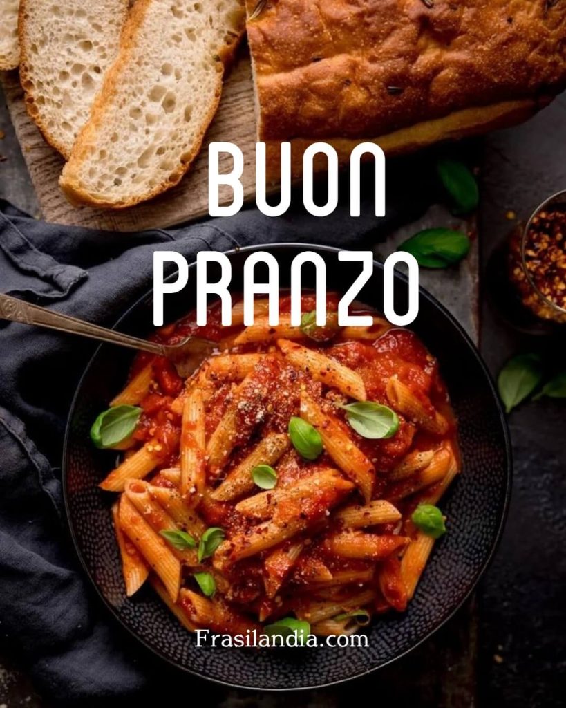 Buon pranzo