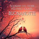 Sognare col cuore può farci volare. Buonanotte