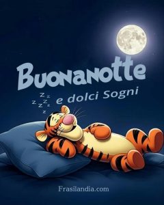 Buonanotte e dolci sogni