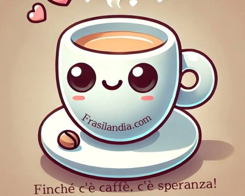 Finché c'è caffè c'è speranza. Buongiorno