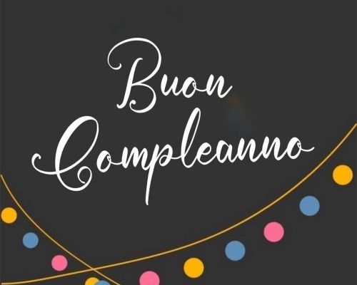 Buon compleanno