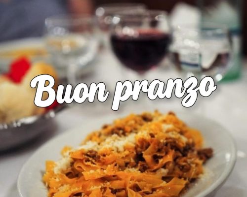 Buon pranzo