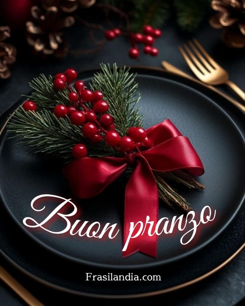 Buon pranzo