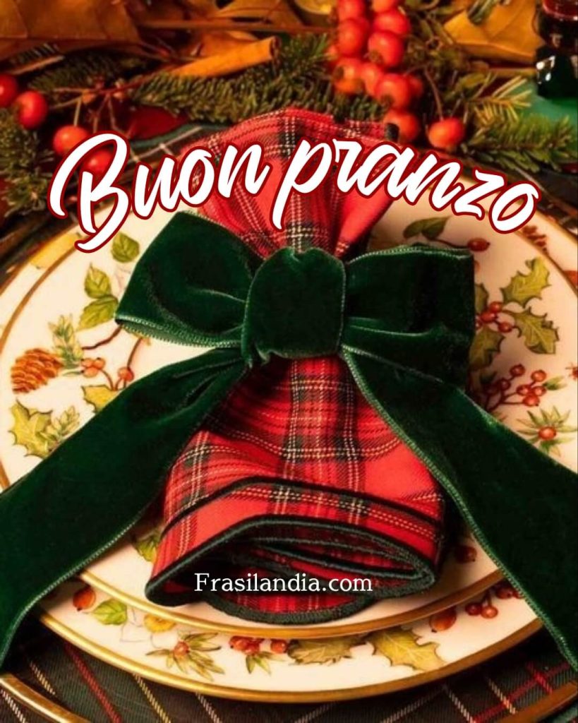 Buon pranzo