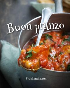 Buon pranzo