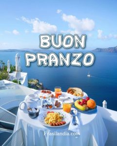 Buon pranzo