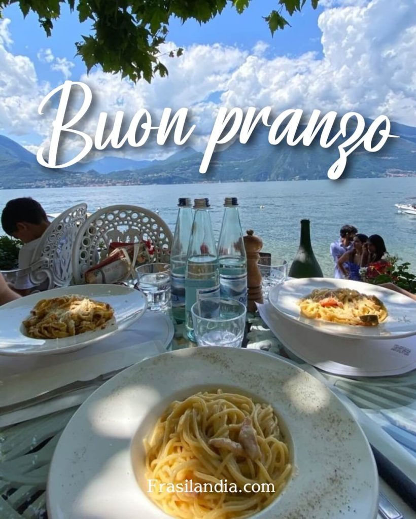 Buon pranzo