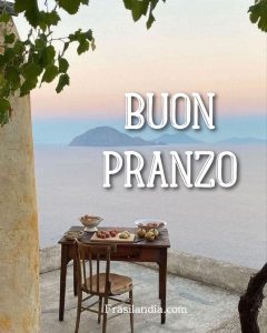 Buon pranzo