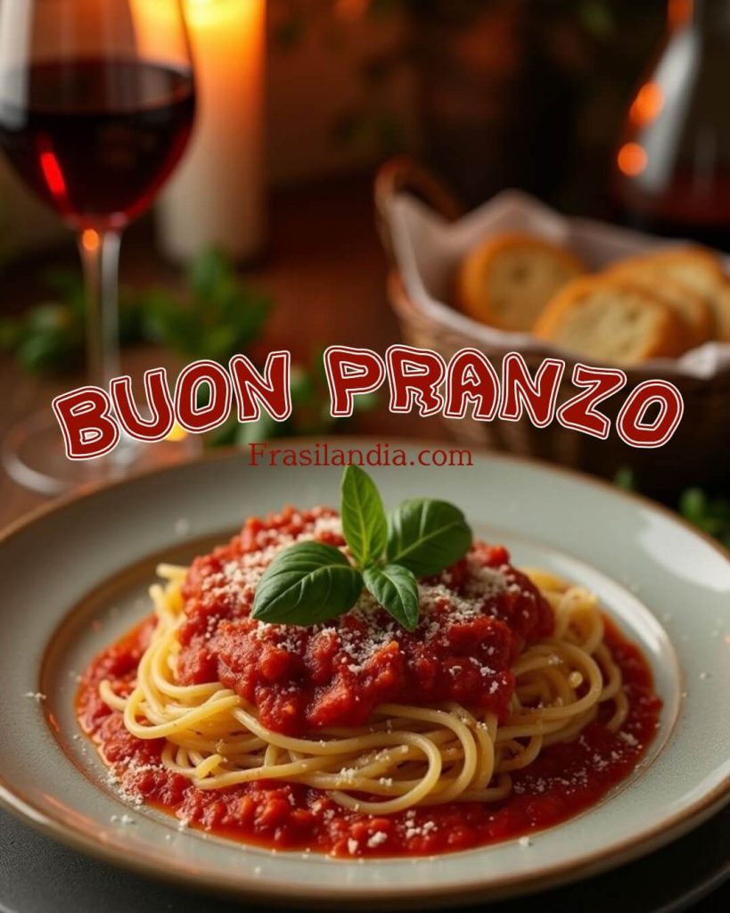 Buon pranzo
