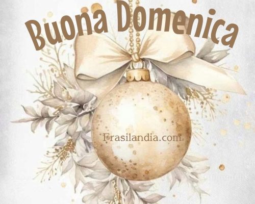 Buona Domenica