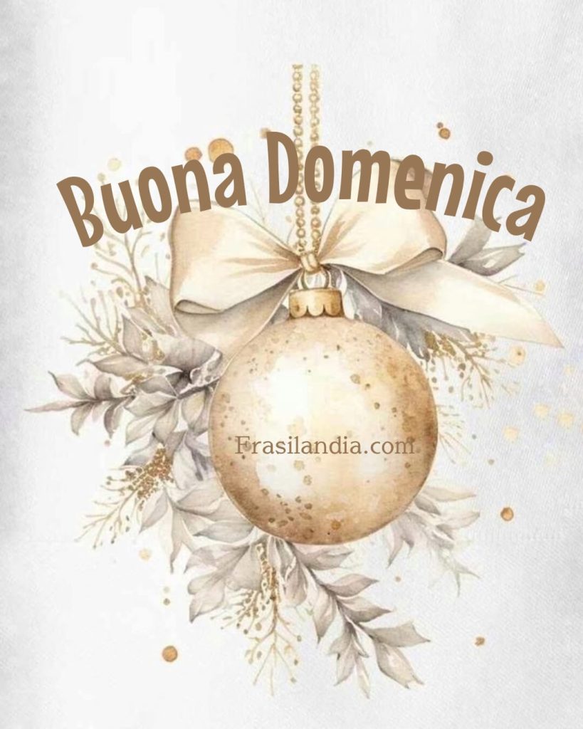 Buona Domenica